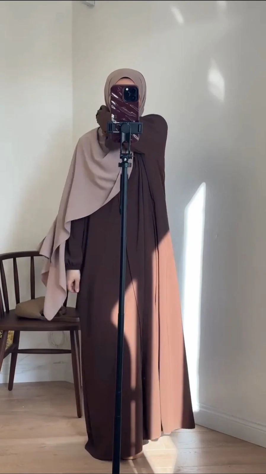 Royal Abaya With Stollar