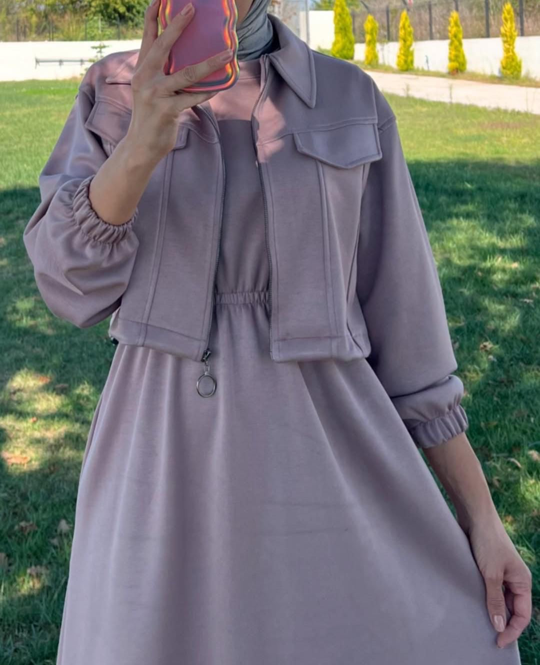 Winter Collection Zipper Coati With Maxi