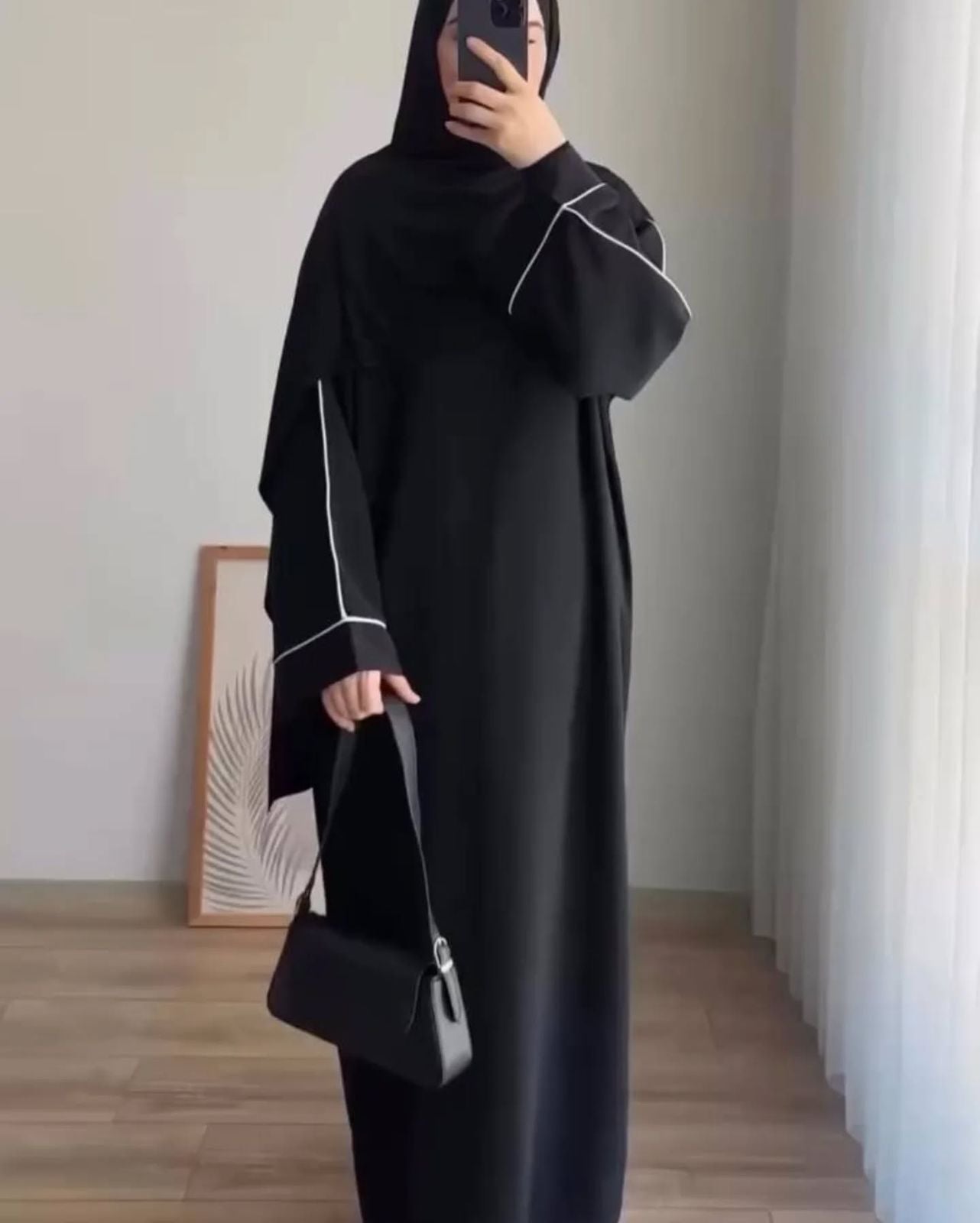 Umbrella Abaya With Stroller
